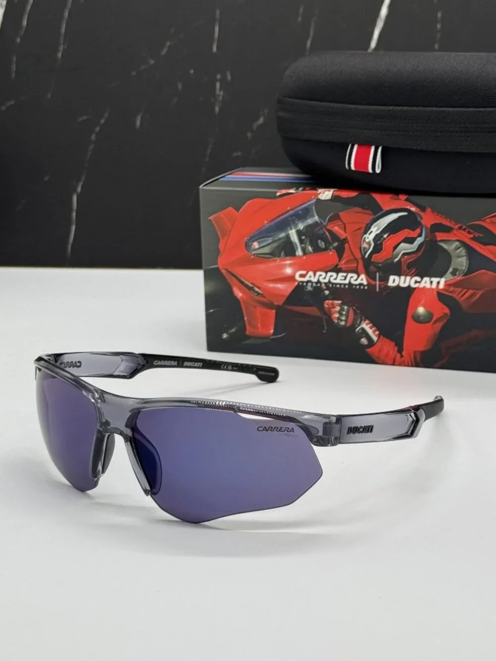 NWT CARRERA CARDUC 044/S R6S/XT Gray Unsiex Sport Sunglasses